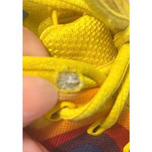 Nike Kyrie 4 70s Decades Pack Yellow Basketball Shoes US 4Y 943807-700 - Picture 9 of 10